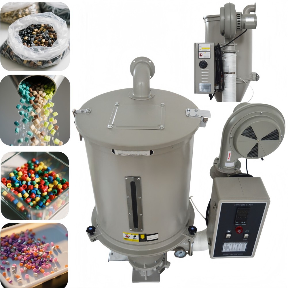 220V Hot Air Circulation Plastic Granule Dryer Plastic Injection Molding Machine