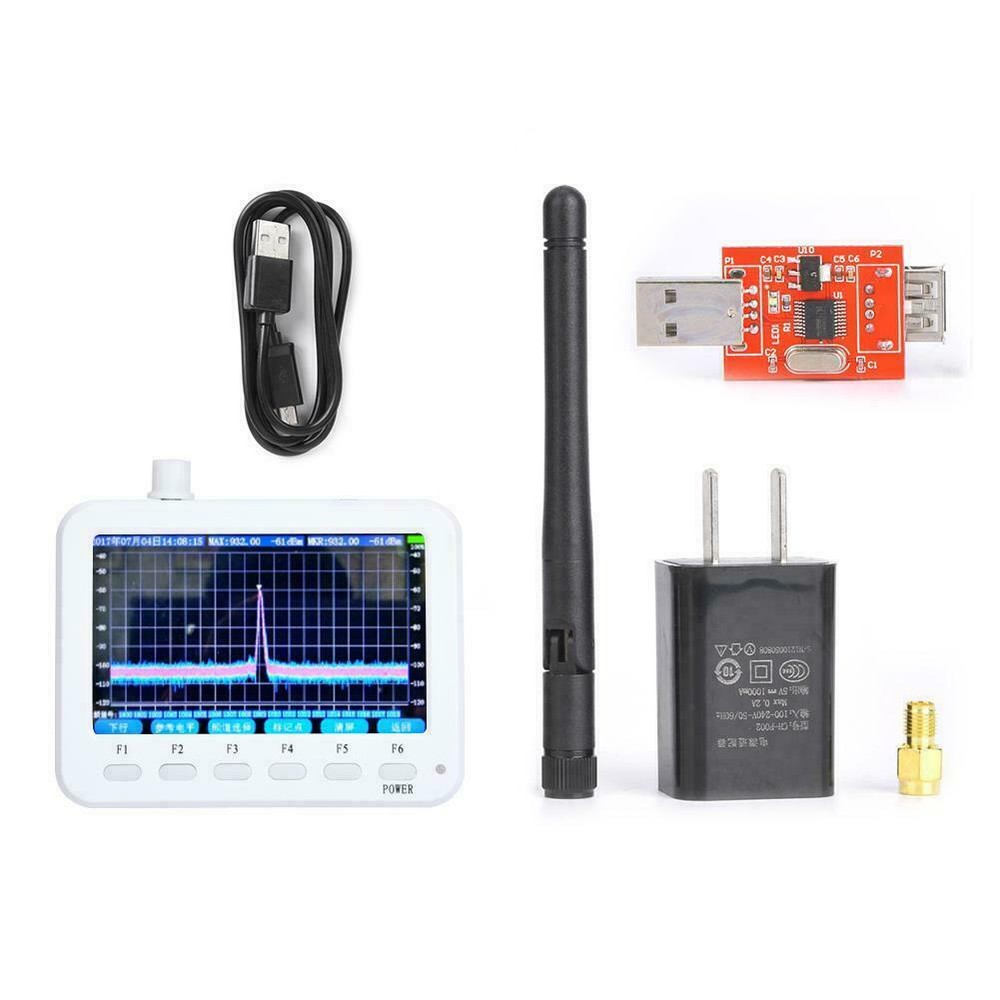 XT-129-AT Handheld Digital Spectrum Analyzer Frequency Meter 240-960MHz