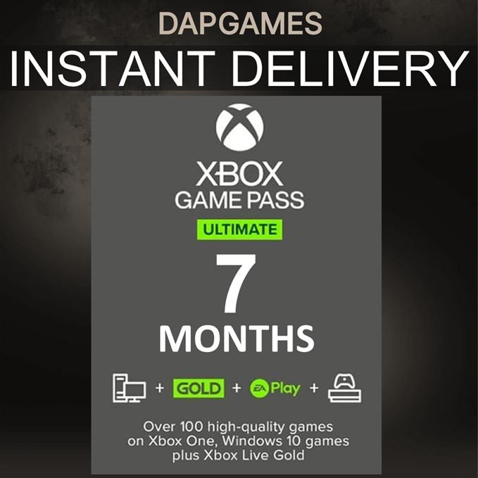 7 Months Xbox Game Pass Ultimate Membership FAST DELIVERY