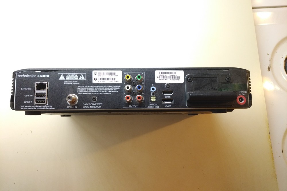 Technicolor (Cisco) 9865 HDC Digital Home Cable Receiver