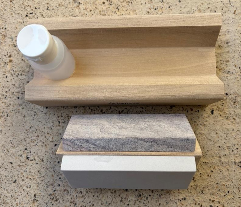 Tri 4 Arkansas Knife Sharpening Stone Kit