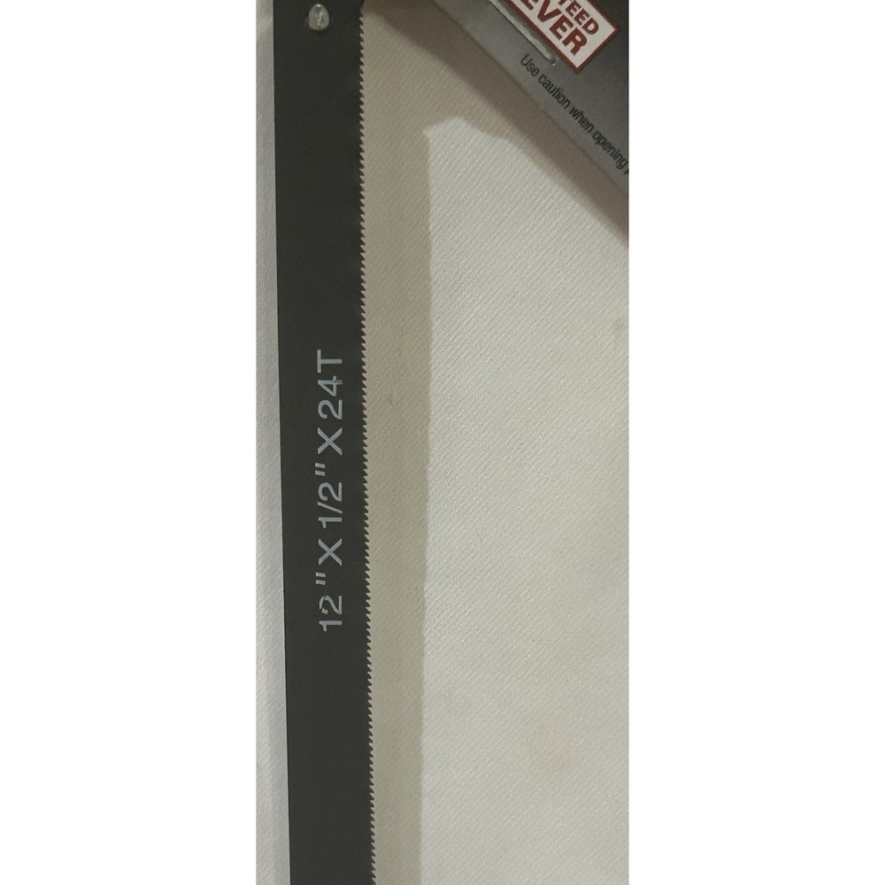 NIB Tool Shop 12" Adjustable Hacksaw