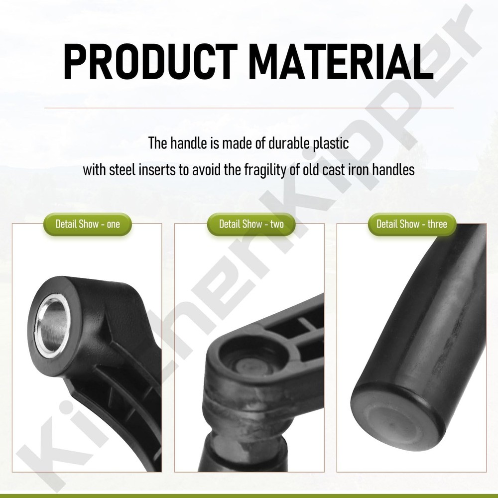 10601009A1 514007742 Drill Press Crank Handle Compatible with Sears...
