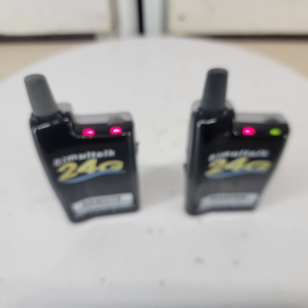 Eartec Simultalk 24G Wireless Full Duplex Intercom System 2 Headsets Tested