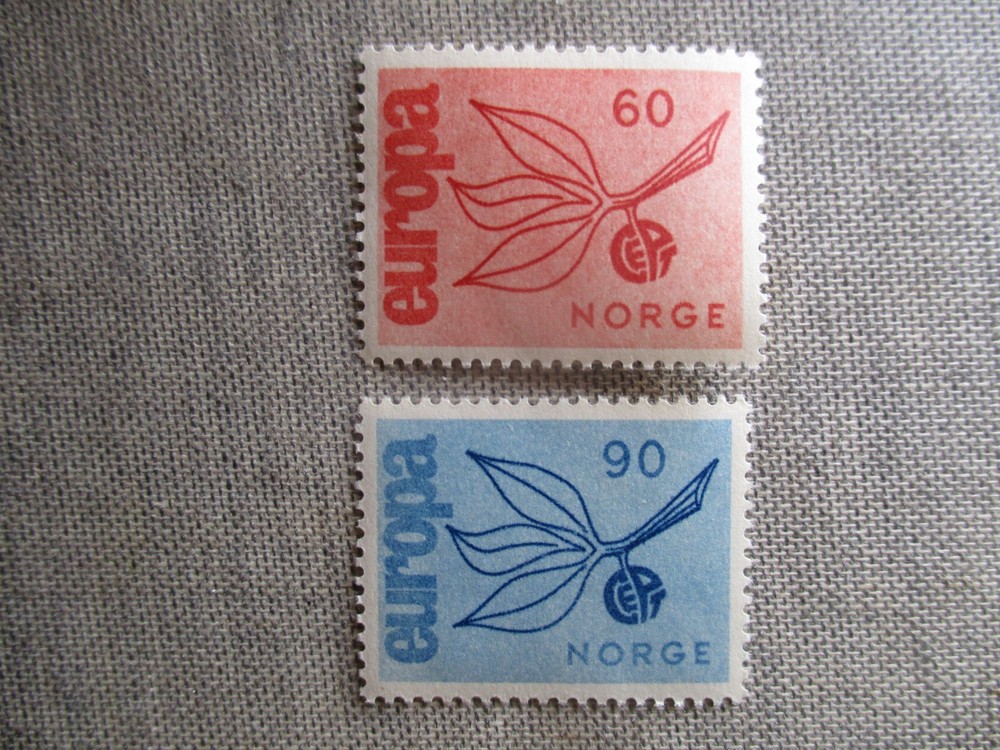 Norway,Scott# 475-476,MNH