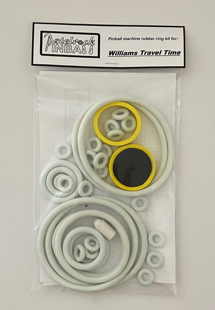 1973 Williams Travel Time Pinball Machine Rubber Ring Kit