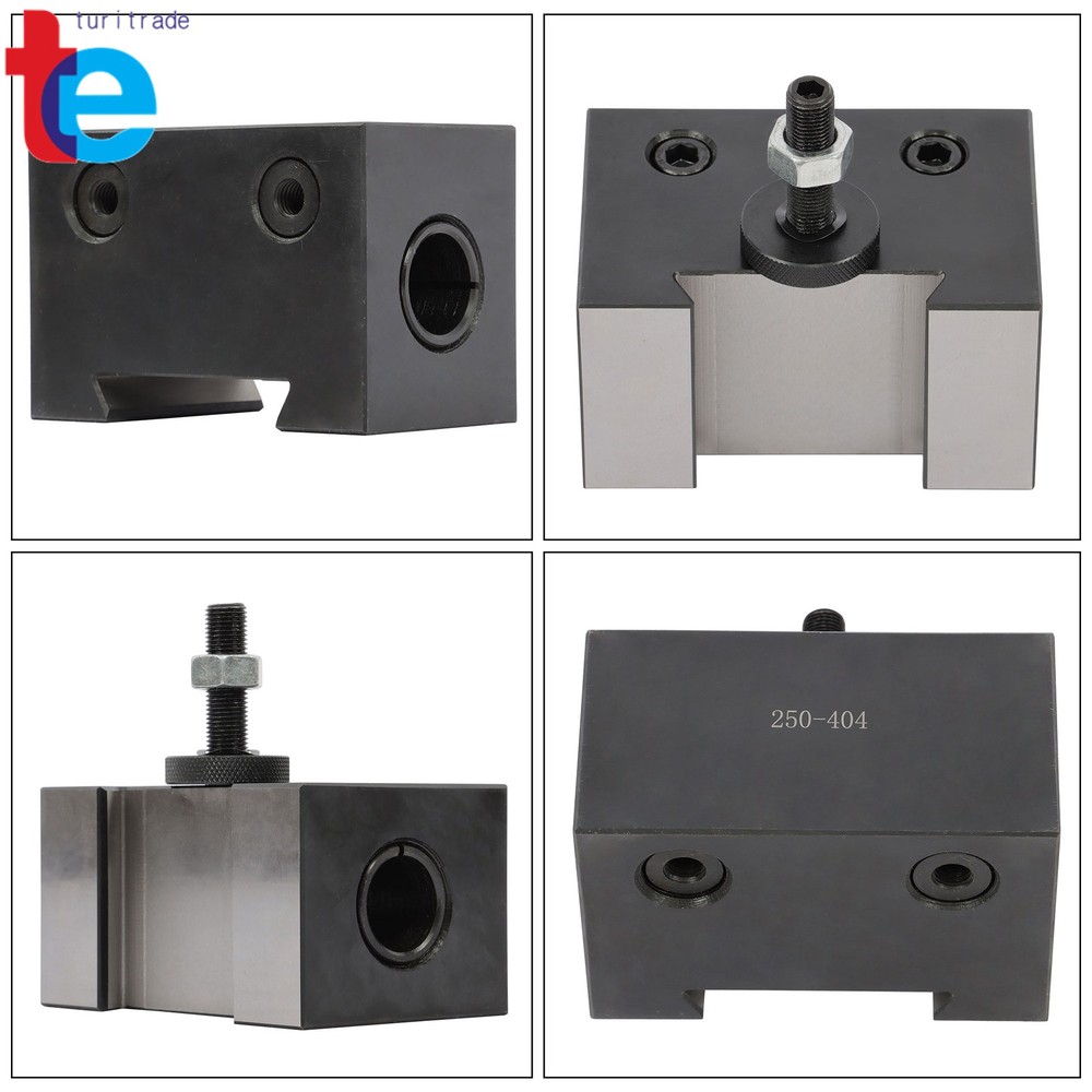 Industrial CA #4 Tool Post 250-404 w/ Quick Change Turning Facing Holder