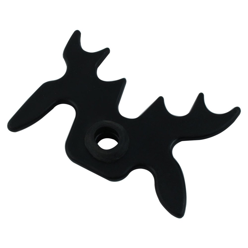 Billiard Pool Table Accessory Plastic Snooker Cue Rack Rod Head Holder Black