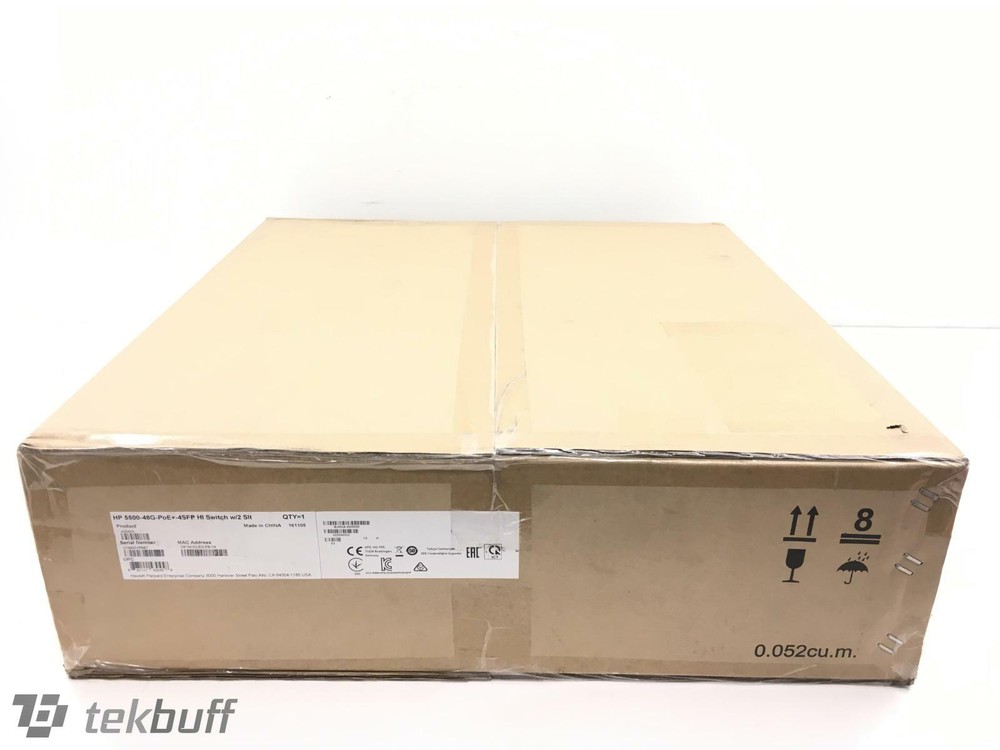 HPE 5500 48G PoE+ 4SFP HI Switch with 2 Interface Slots - JG542A