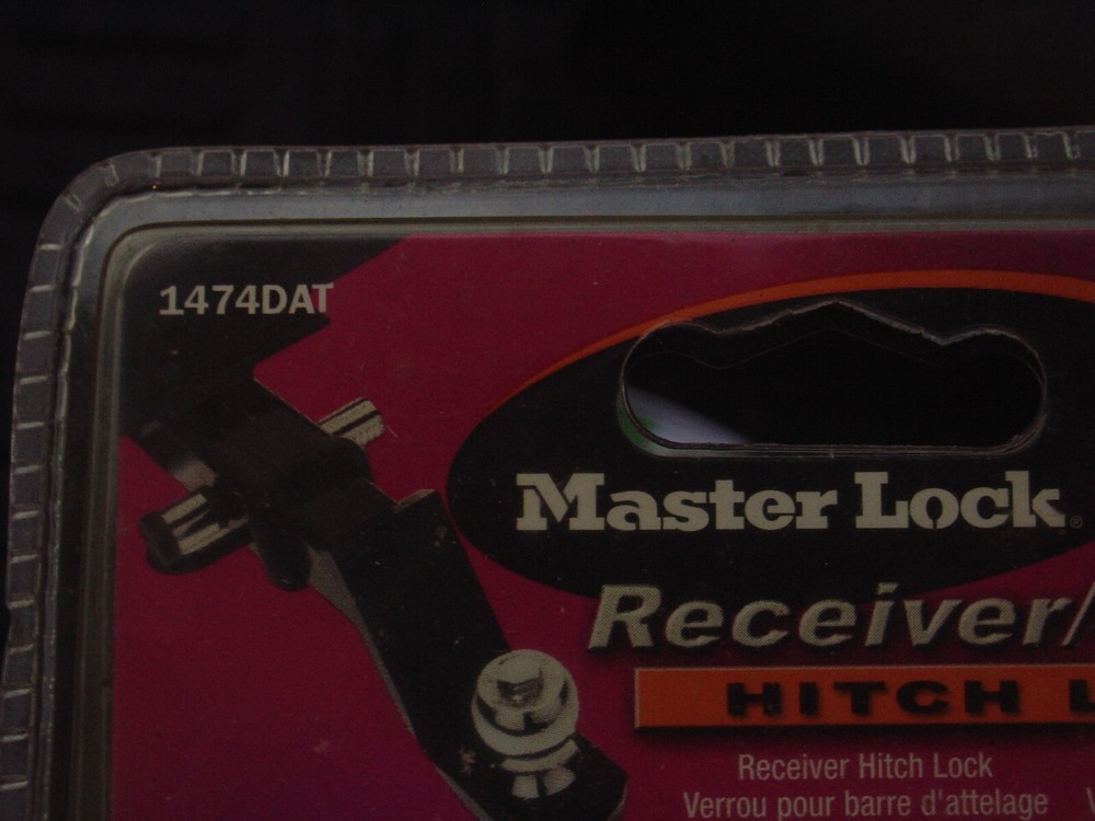 New Master Lock 1474DAT Hitch Keyed Alike Set Receiver Coupler Barbell Series