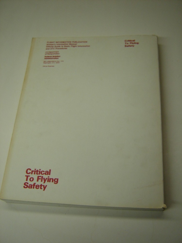 Airman Flight Information Manual 1990 Private Aircraft Basic ATC Procedures