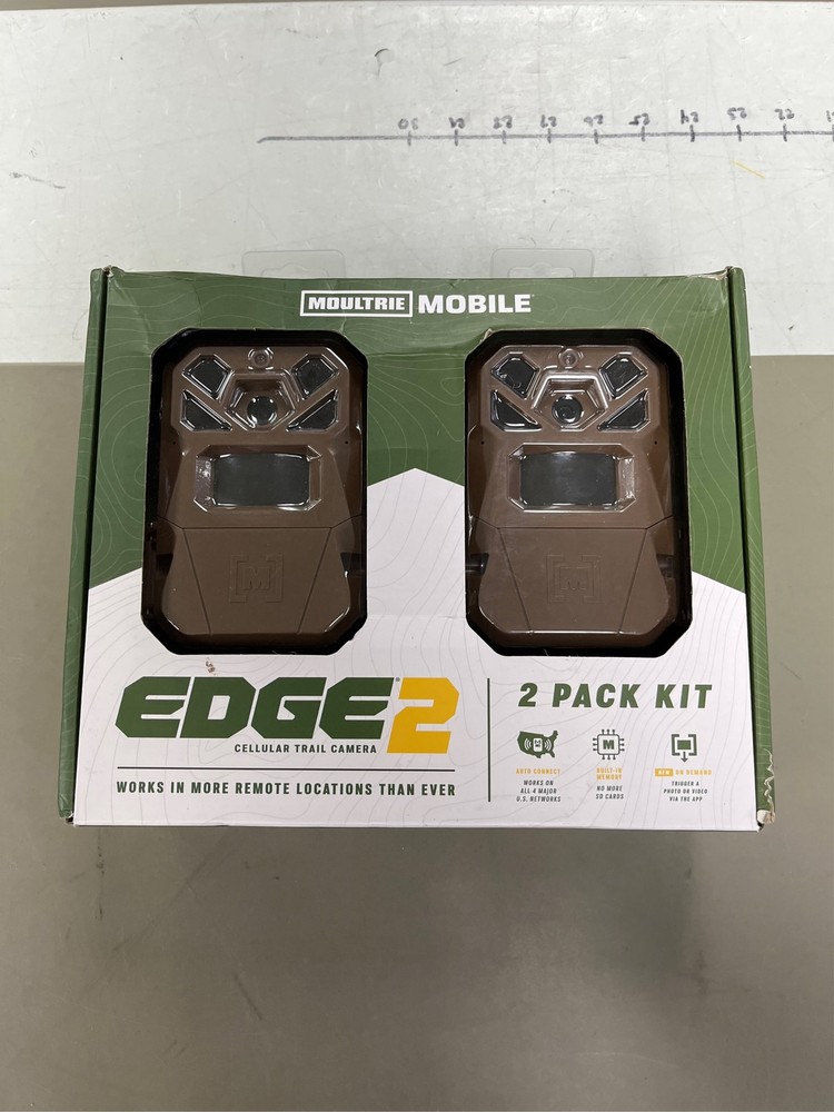 Moultrie Mobile EDGE 2 Cellular Trail Camera - 2 Pack