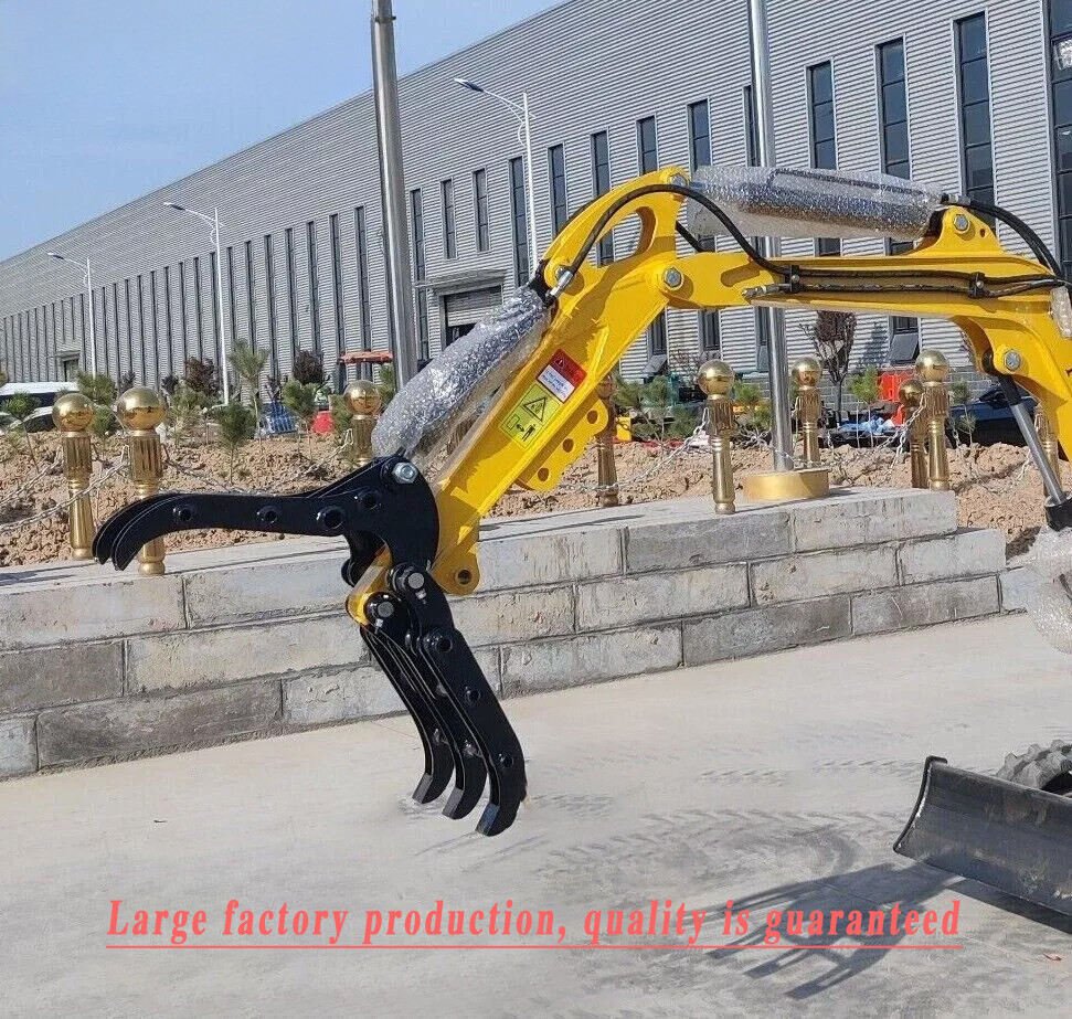 TYPHON Attachment Grappler Grabber Attachments for Mini Excavators Excavator