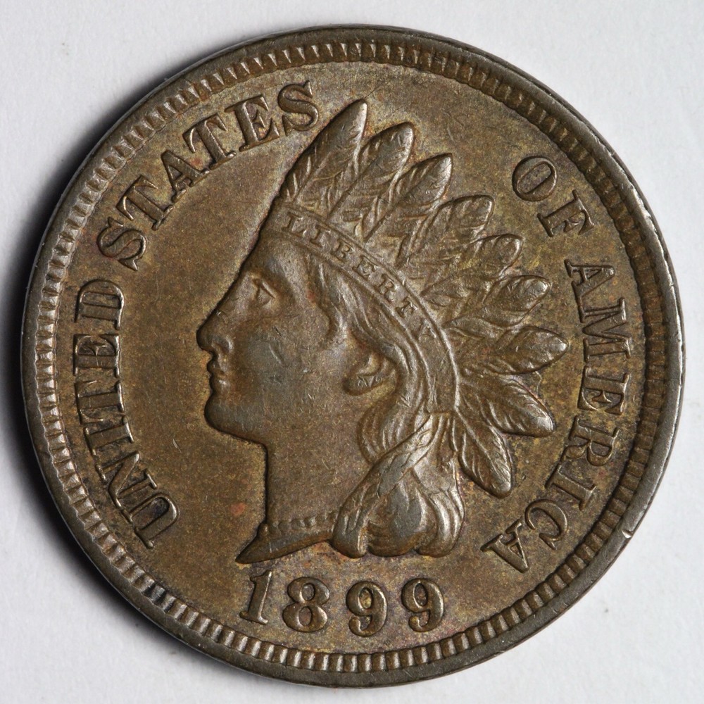 1899 Indian Head Cent Penny UNC *UNCIRCULATED* MS E188 DUNM