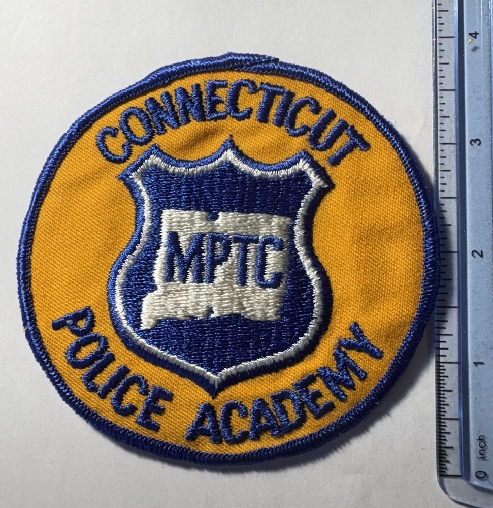 Connecticut Police Academy Patch ~ MPTC