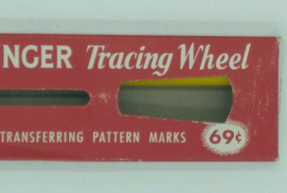Vintage Singer Tracing Wheel In Original Box