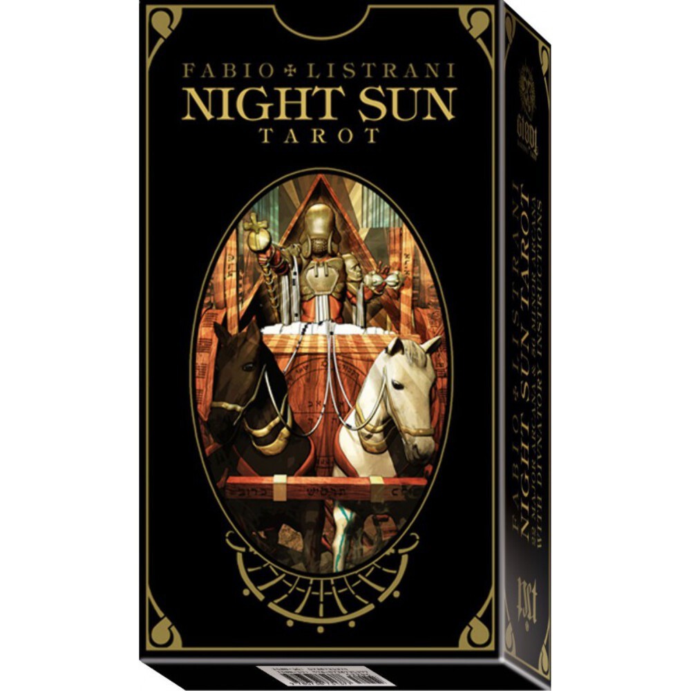 Night Sun Tarot Deck Cards Esoteric Divination Lo Scarabeo NEW