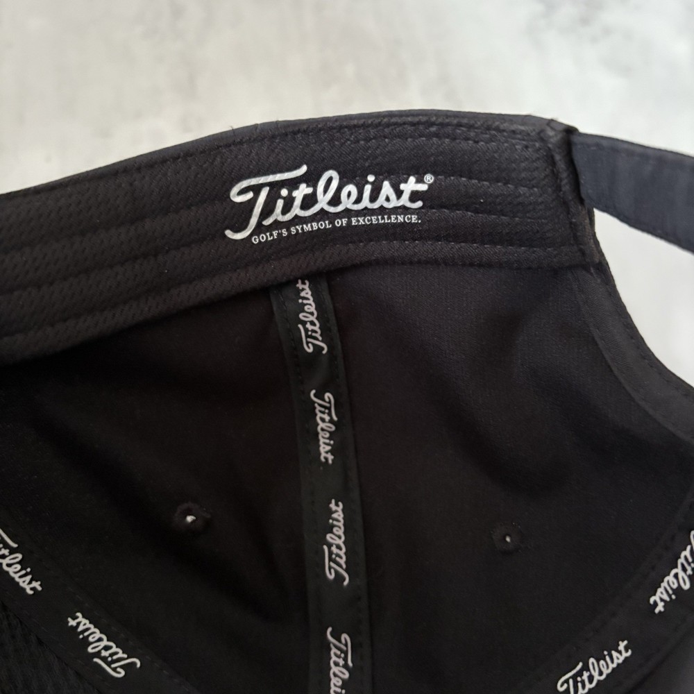 Titleist ProV1 TS Hat Black Adjustable Golf Cap
