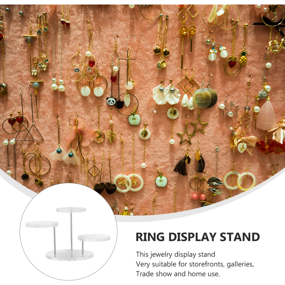 Display Stand Acrylic Display Rack Multilayer Stand for Home Store