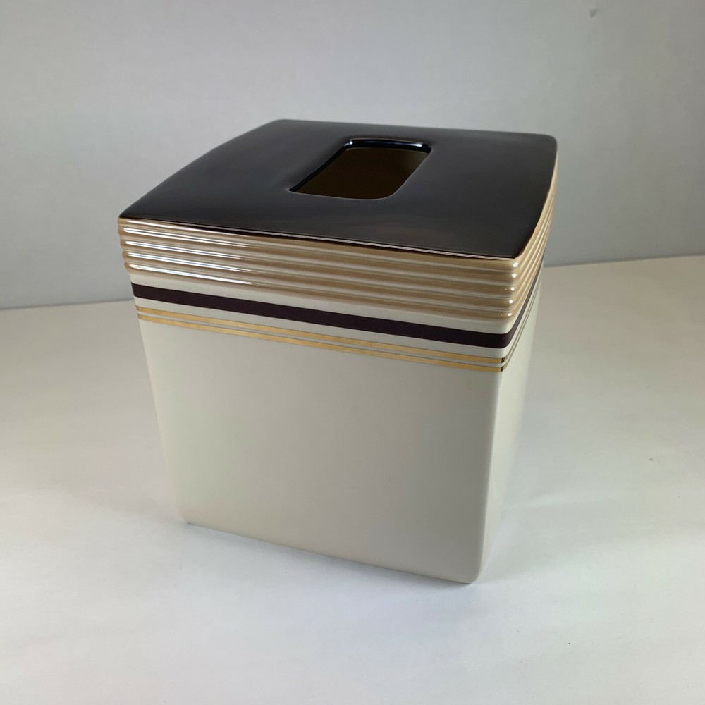 Croscill Boulevard Tissue Cover ceramic Bathroom