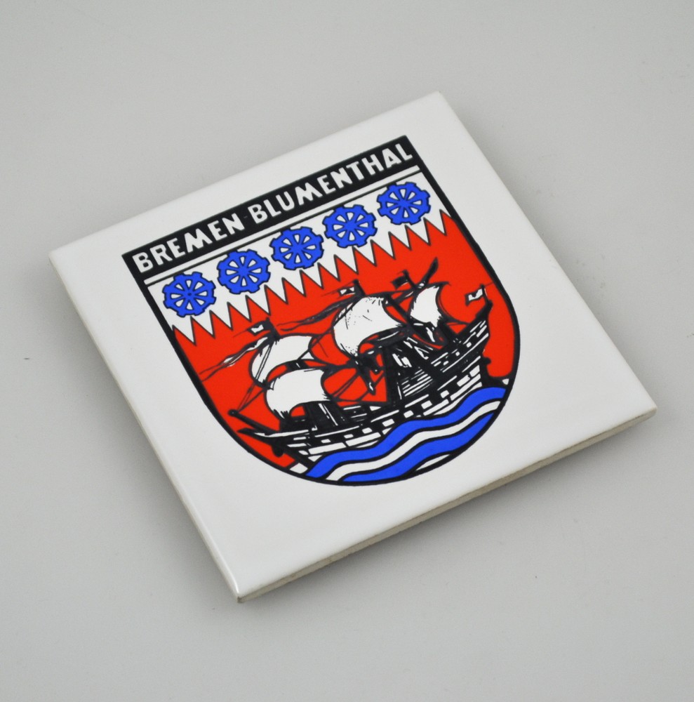 Tile / Wall Tile - Bremen Blumenthal - 10.8cm x 10.8cm