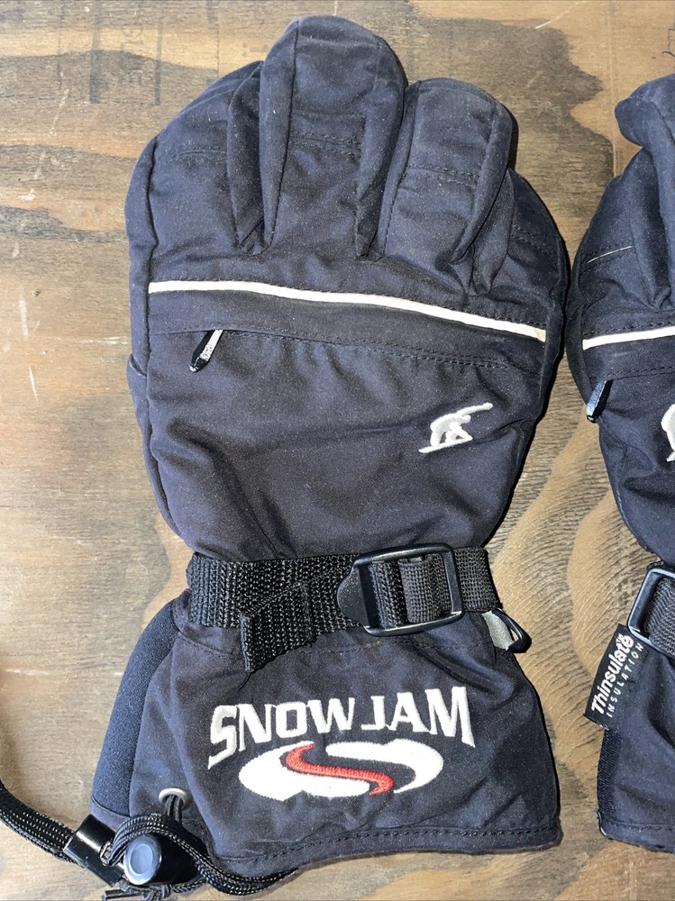 Snow Jam Snowboarding Gloves Rare HTF Size Large