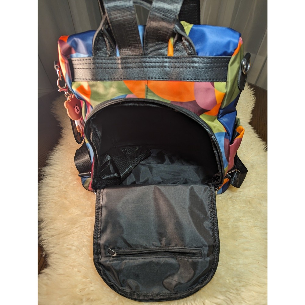 Water Resistant backpack with Cony charms