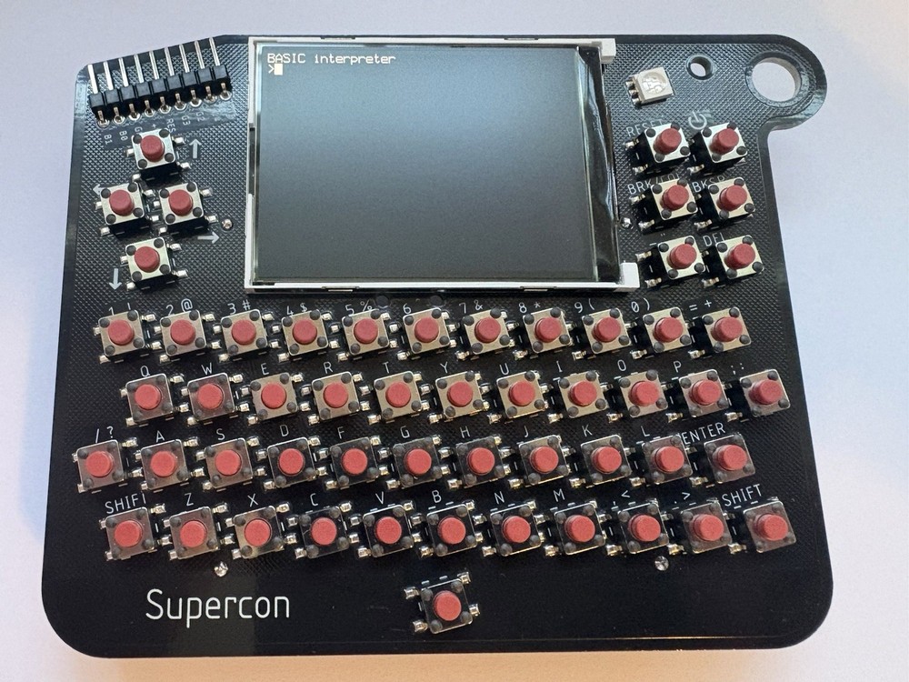 Supercon 8-Bit Computer Z80 Emulated BASIC C Assembly CP/M Graphics Sound