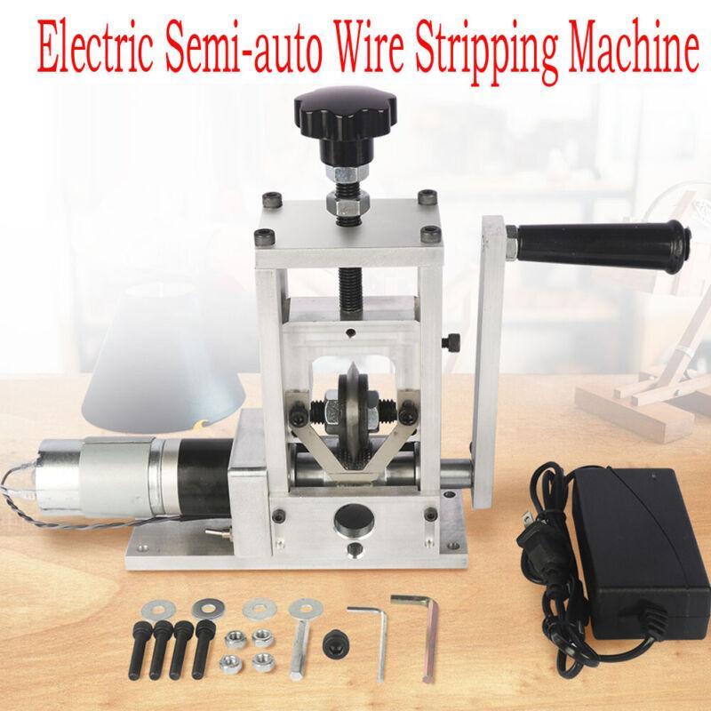 Electric Semi-auto Wire Stripping Machine Manual Cable Stripper Copper