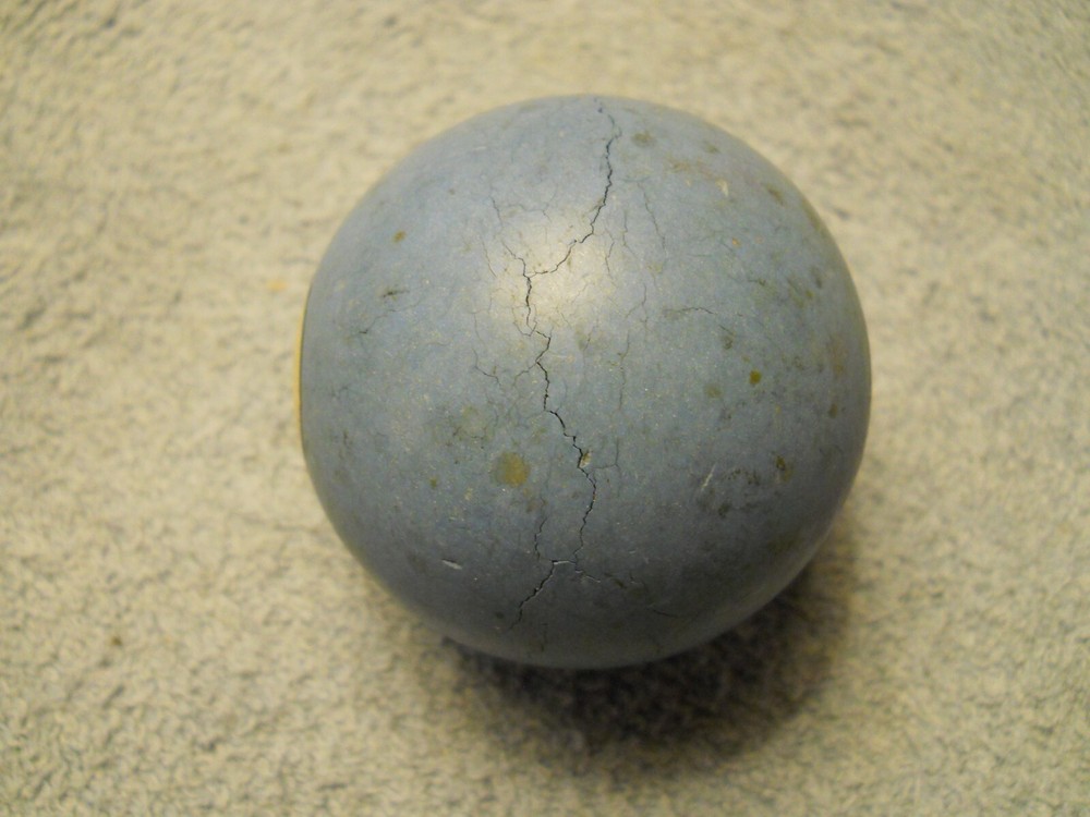 Vintage Clay Billiard Ball- #2