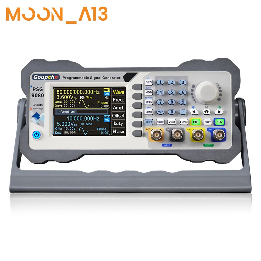 Programmable Signal Generator Dual Channel Arbitrary Waveform Frequency 60/80MHz