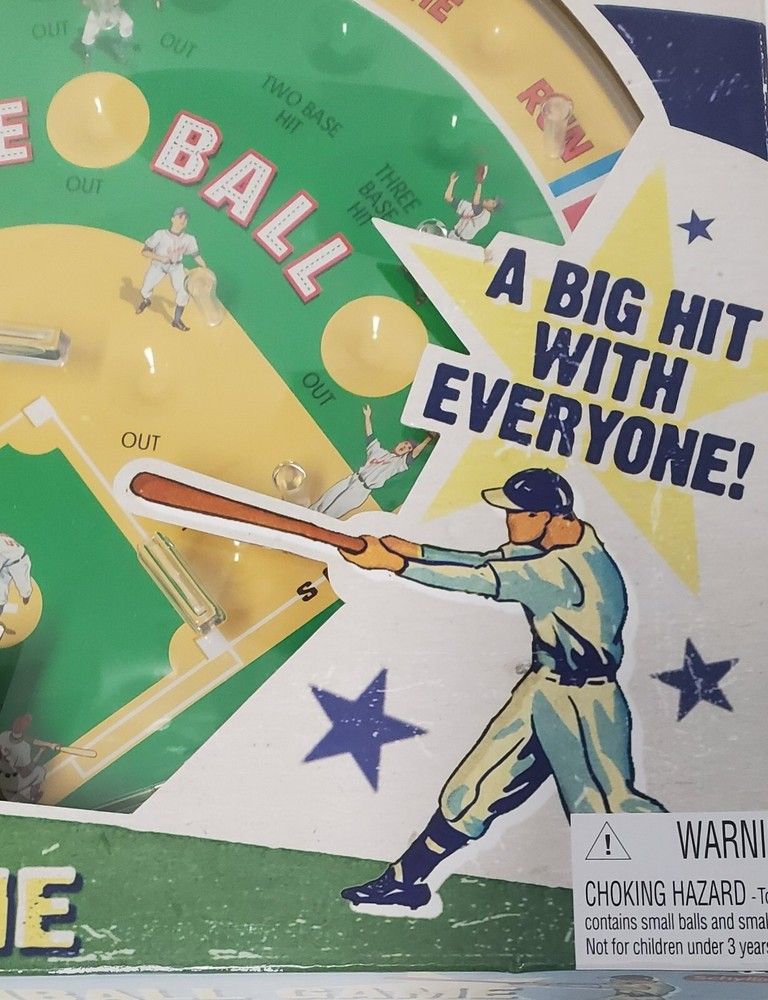 2010 Schylling Baseball pinball game