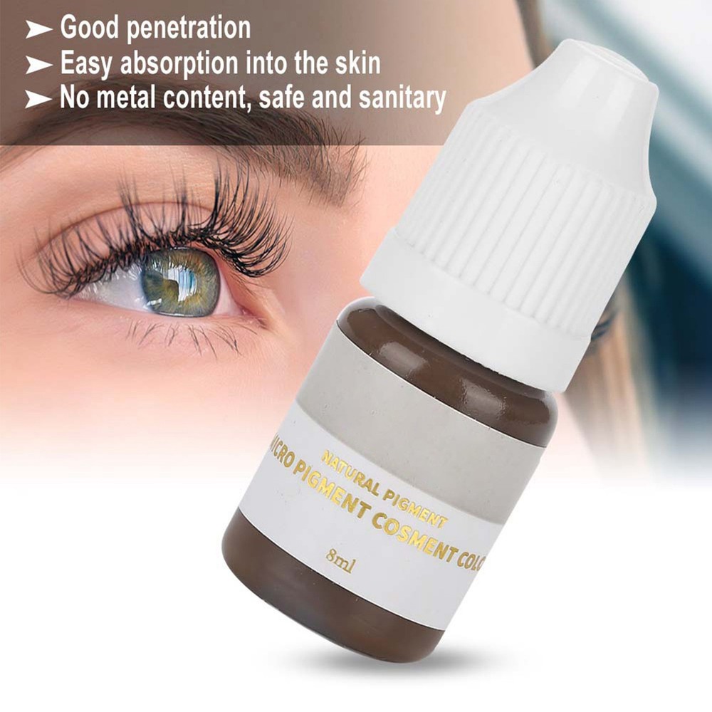 Brown&Coffee (Eyebrow)Microblading Pigment Ink Semi Permanent Eyebrow Lips WT