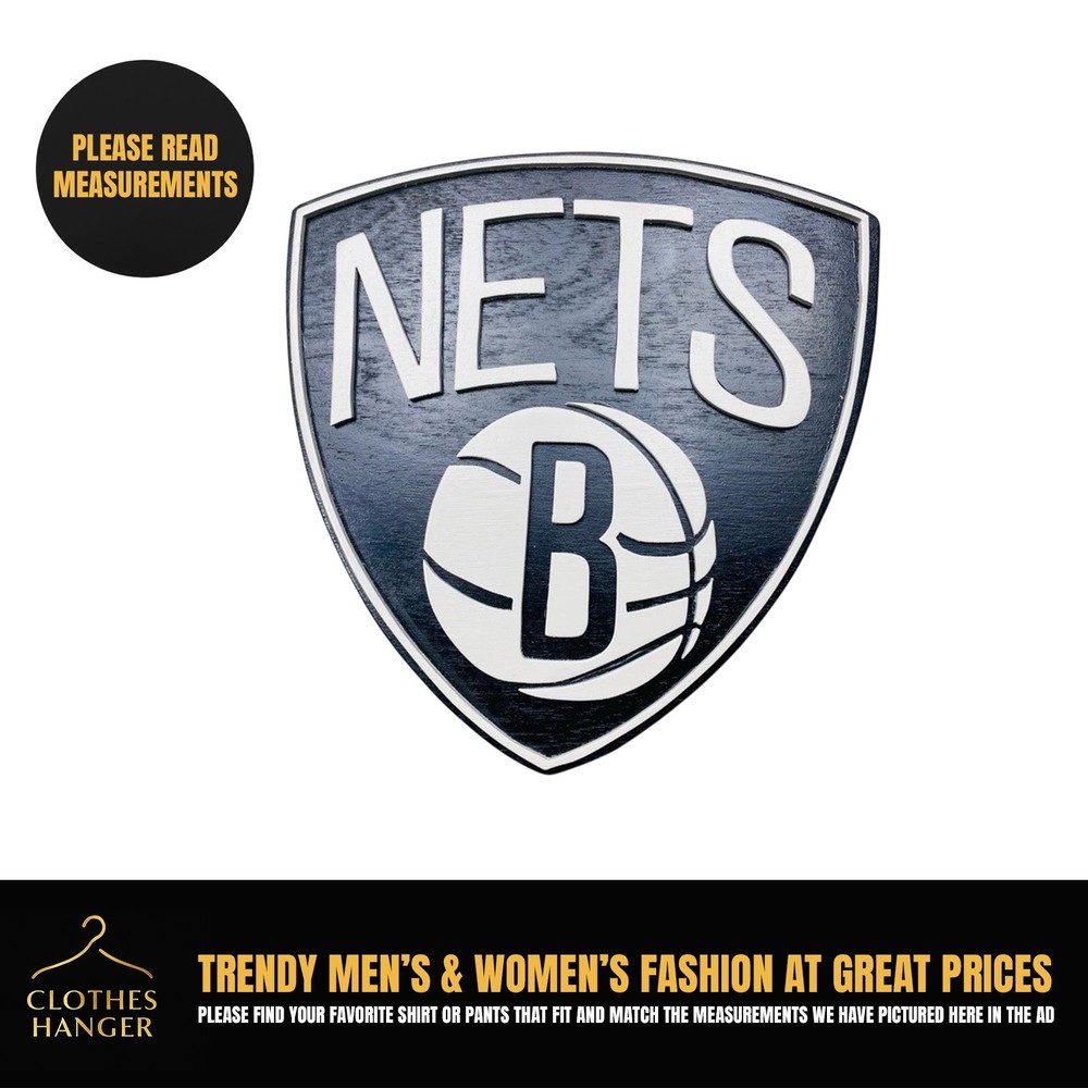 Brooklyn Nets Wooden Plaque