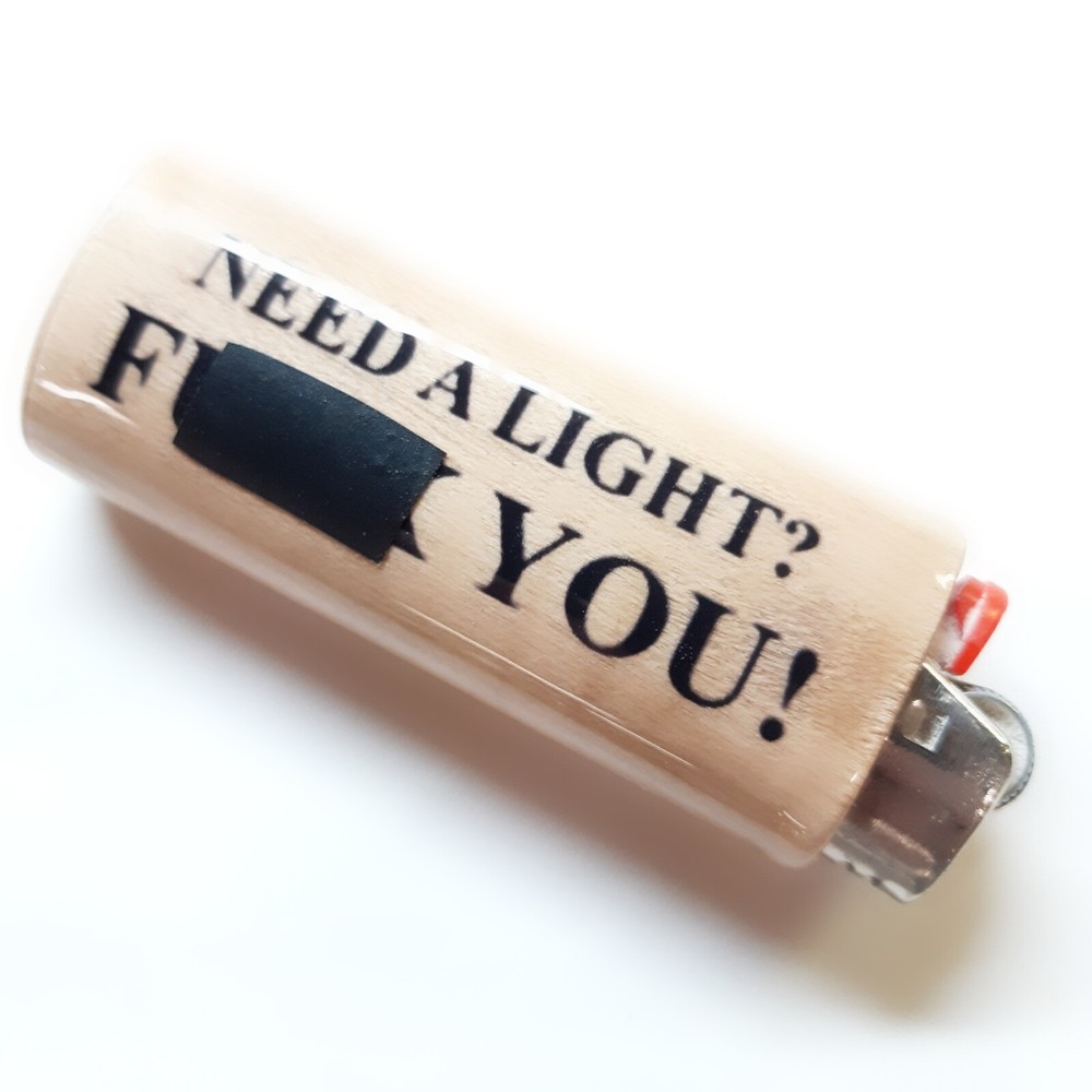 Need a Light? Lighter Case Holder Sleeve Cover Fits Bic Lighters