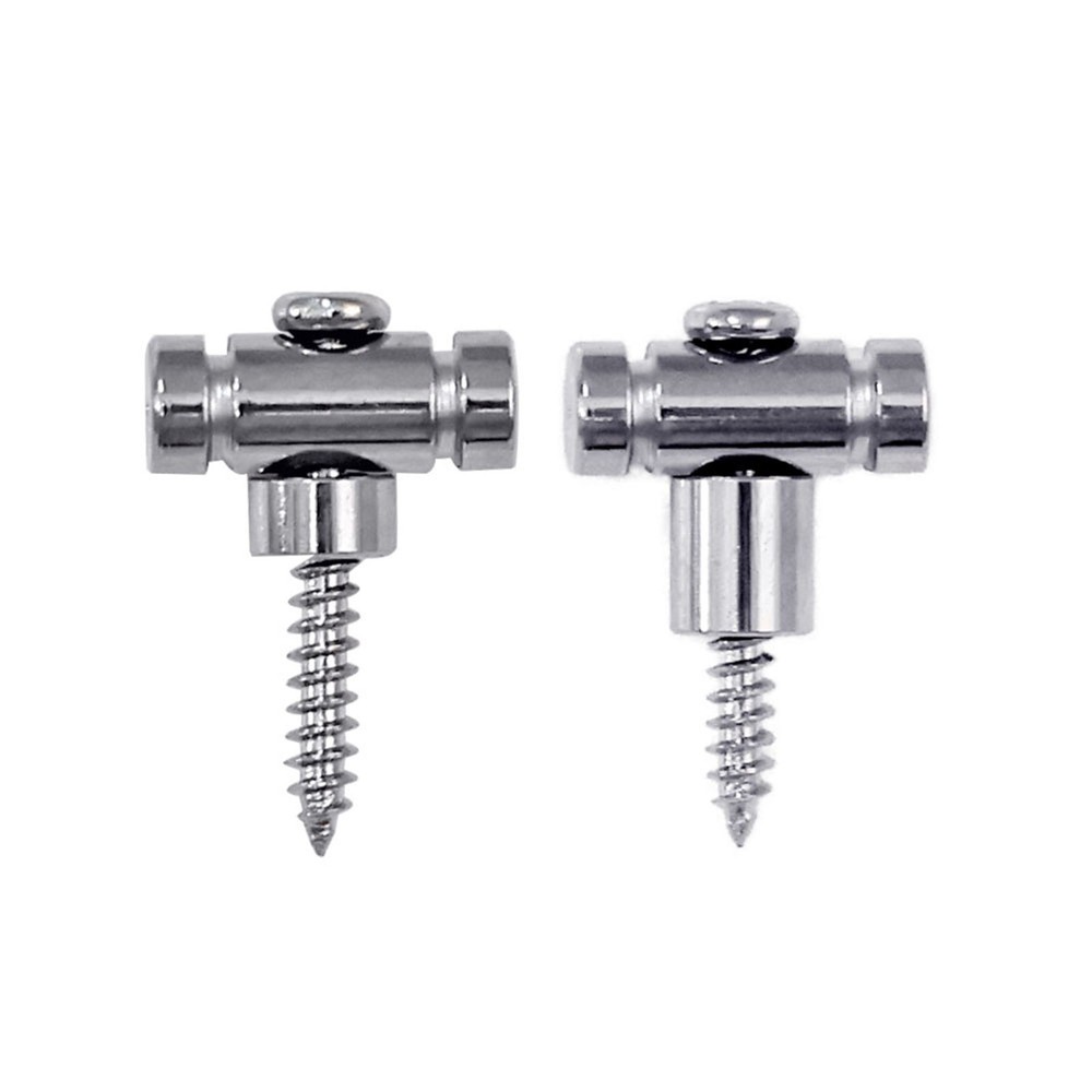 2-Piece String Retainer, Barrel Design Minimizes Wear on Your Guitar Strings
