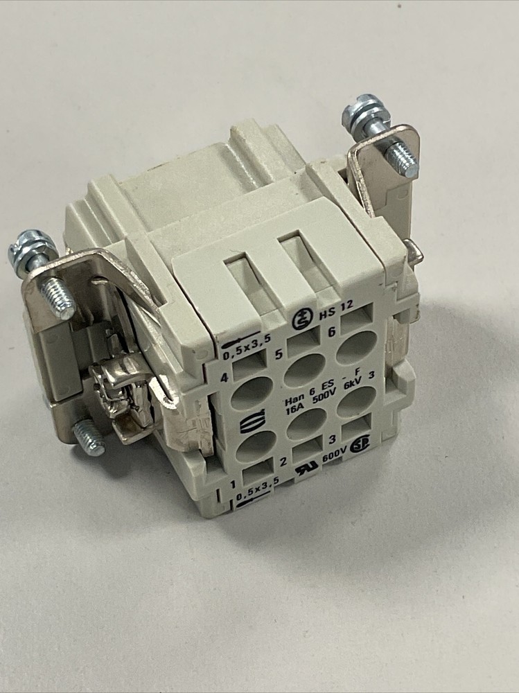 Harting HAN 6 ES-F male socket