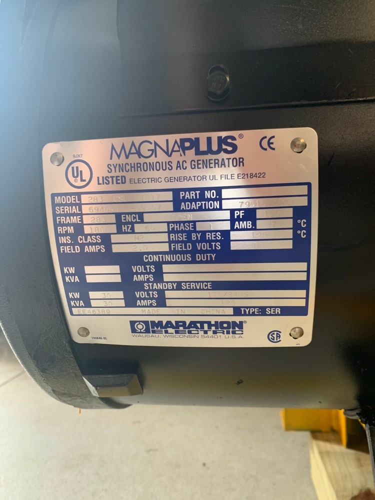 Marathon Magna Plus 30KW Generator End
