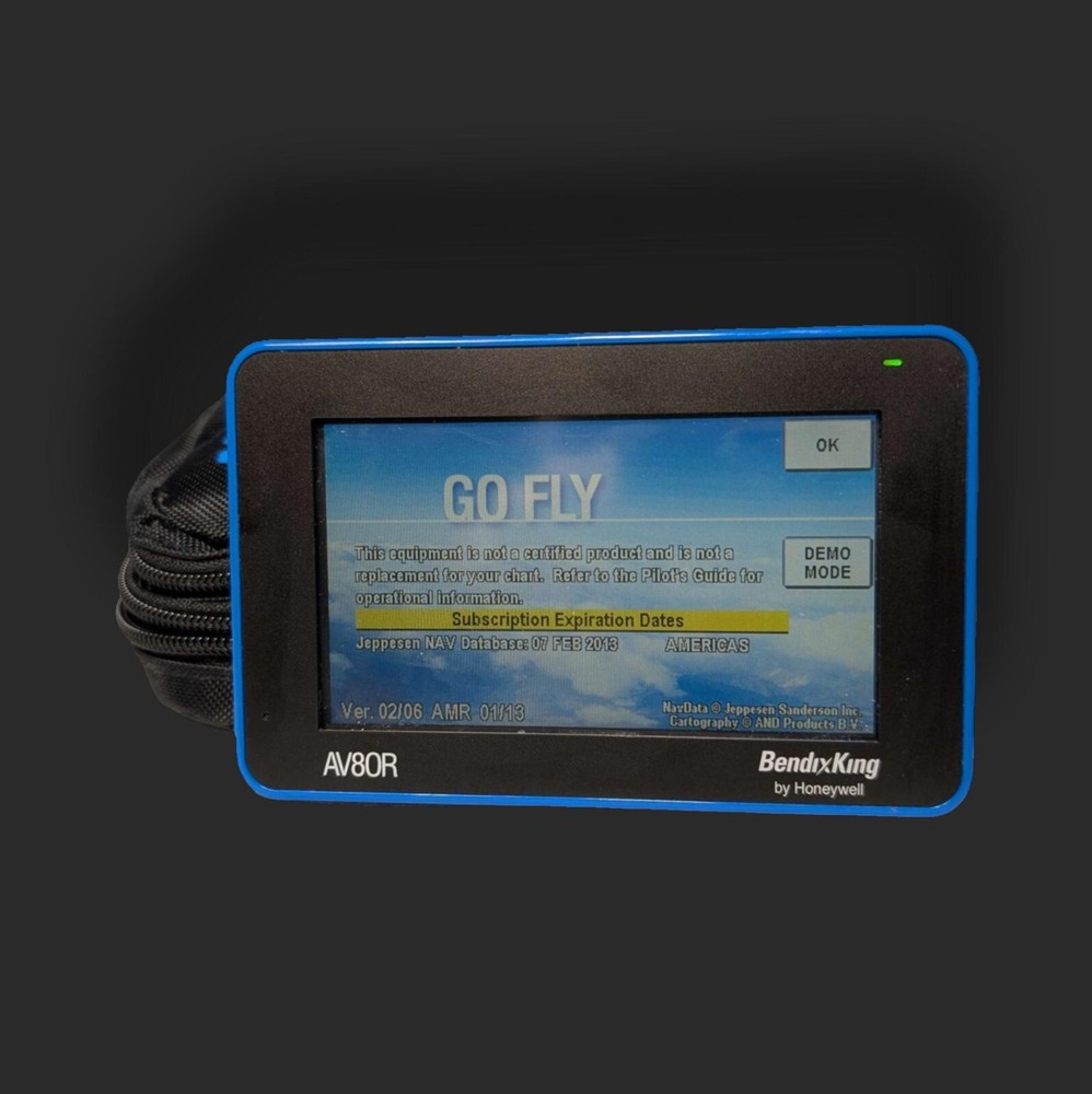 Working AV80R BENDIX KING Honeywell Aviation GPS Programs Accessories