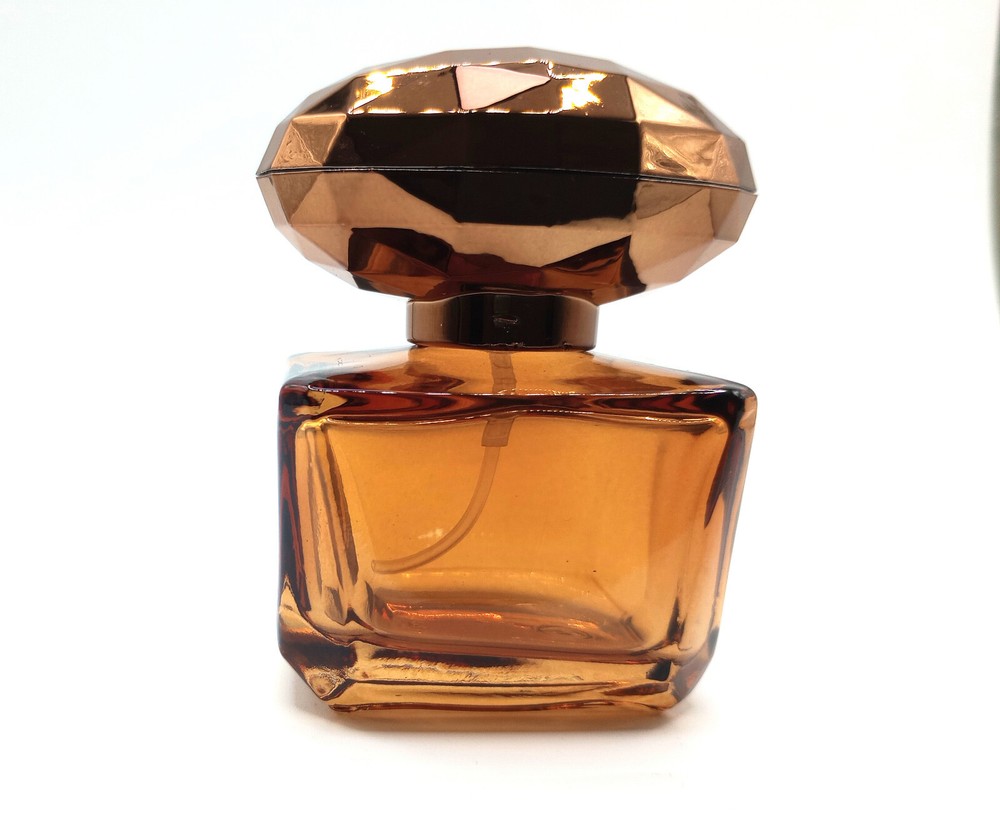 30ml Empty Glass Perfume Bottle - Reflective Oval Cap