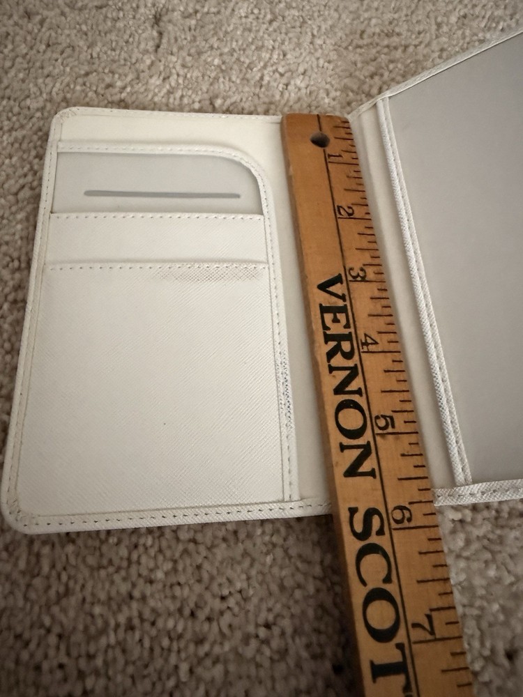 Ader Error Significant Passport Wallet White