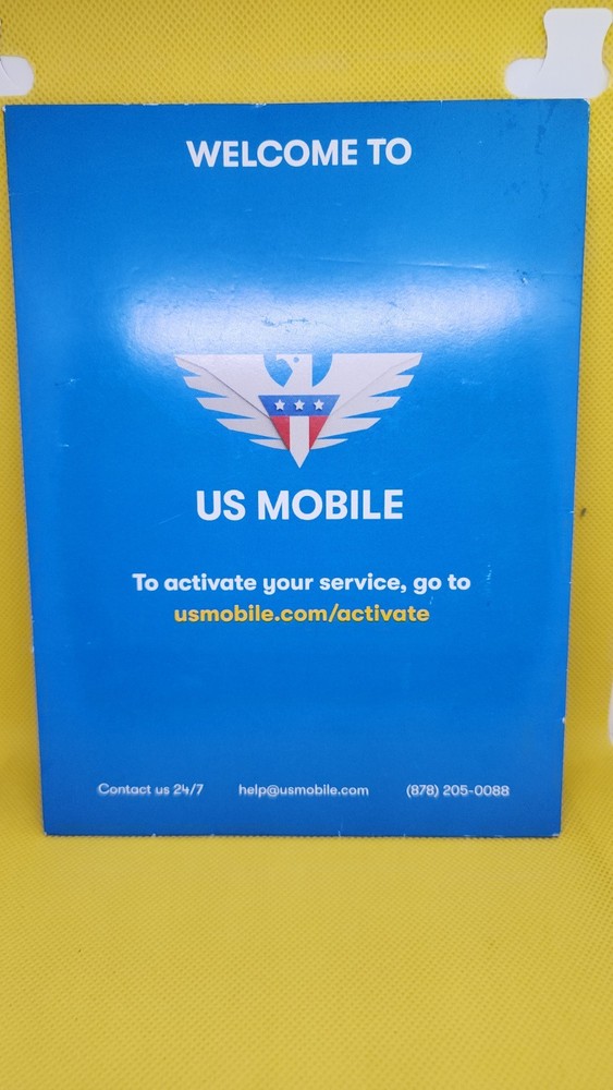Prepaid SIM Card (US Mobile)