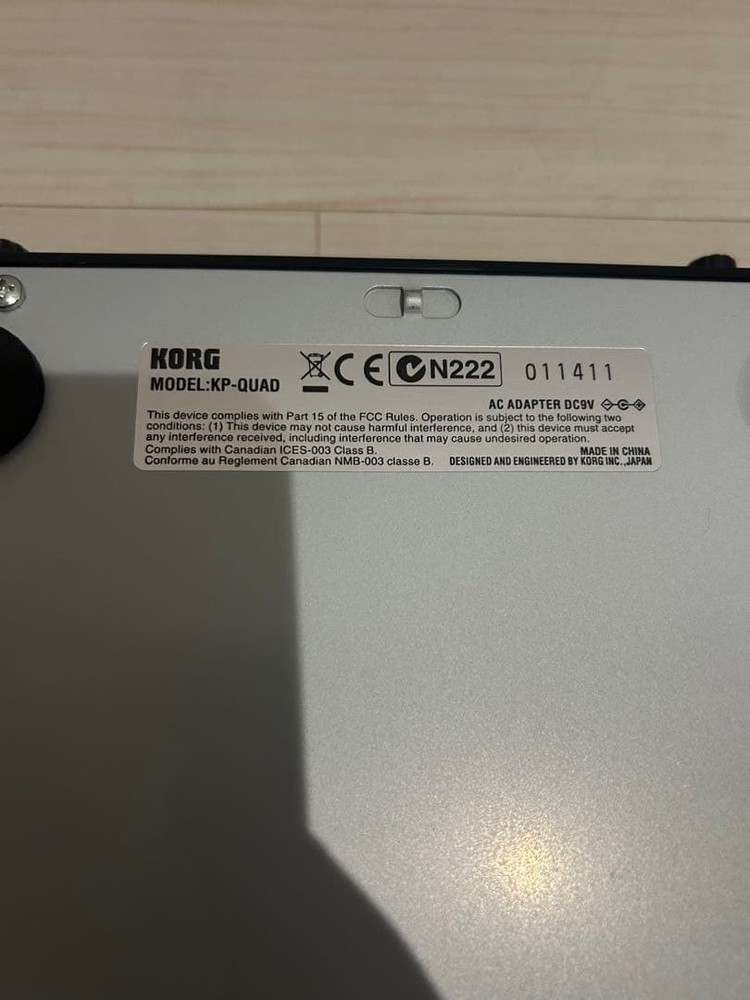 KORG KAOSS PAD QUAD Effects Processor Mint