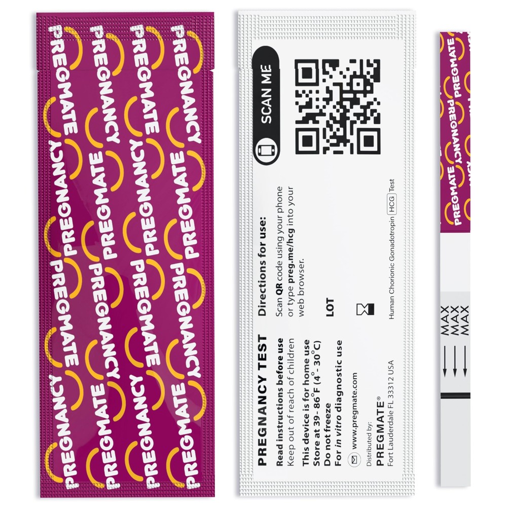50 Ovulation and 20 Pregnancy Test Strips