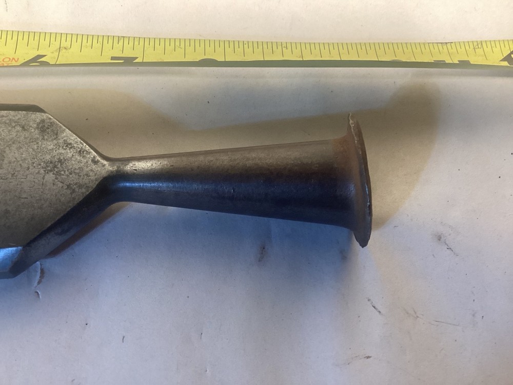 Vintage Witherby 2” firmer beveled socket chisel Winsted Edge Tool Works