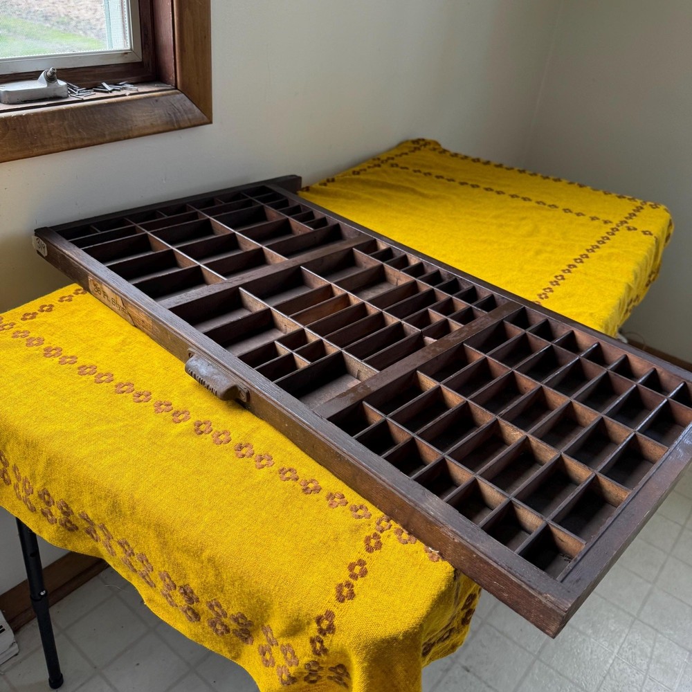 Vintage Hamilton Letterpress Drawer #319