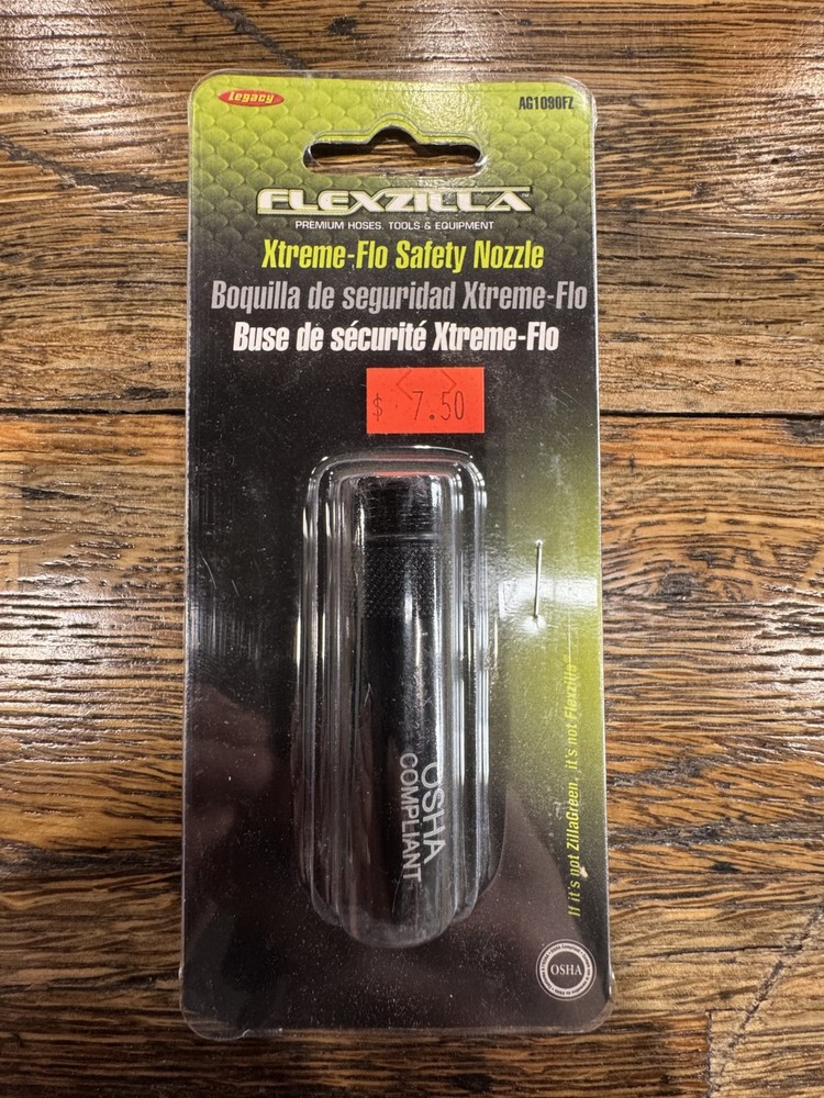 Legacy Flexzilla Xtreme-Flo Safety Nozzle AG1090FZ
