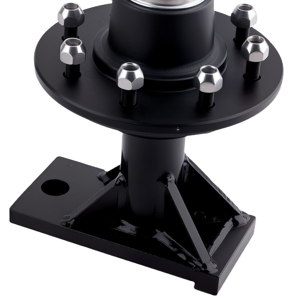 Superior Container Wheel Kit 8x6.5 Spindle Hub Assembly Bolt-On Design Pair