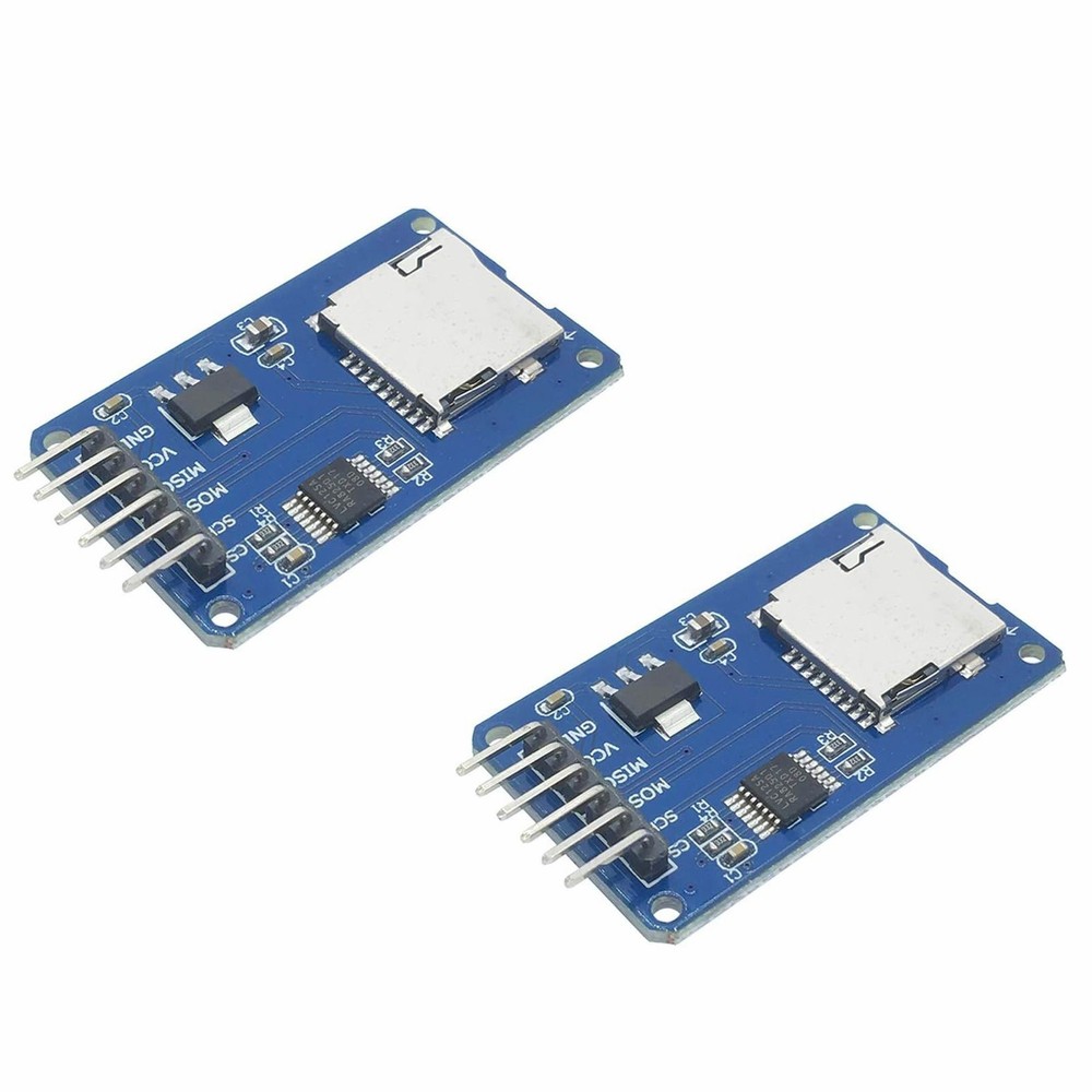 2pcs Micro SD TF Memory Card Reader Writer Module with SPI interface For Arduino