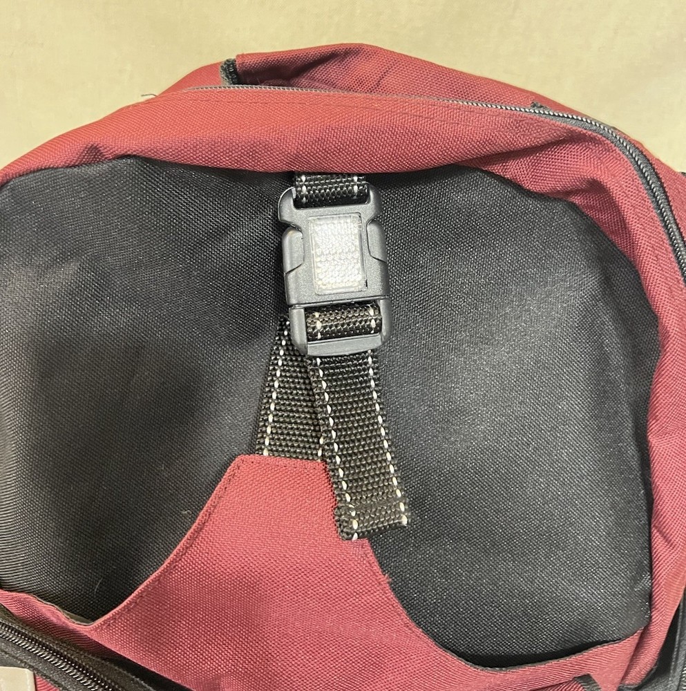 Northwest Territory Red Full-Size Backpack – Multiple Pockets & Storage